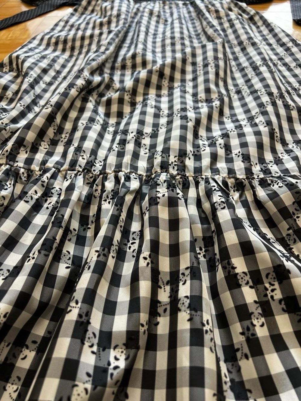 True Vintage 50s 60s Backless Halter Maxi Dress Retro Gingham Rockabilly Small - Picture 7 of 8